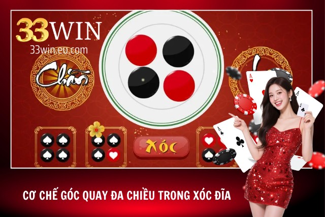Camera đa chiều trong game casino tại 33WIN 